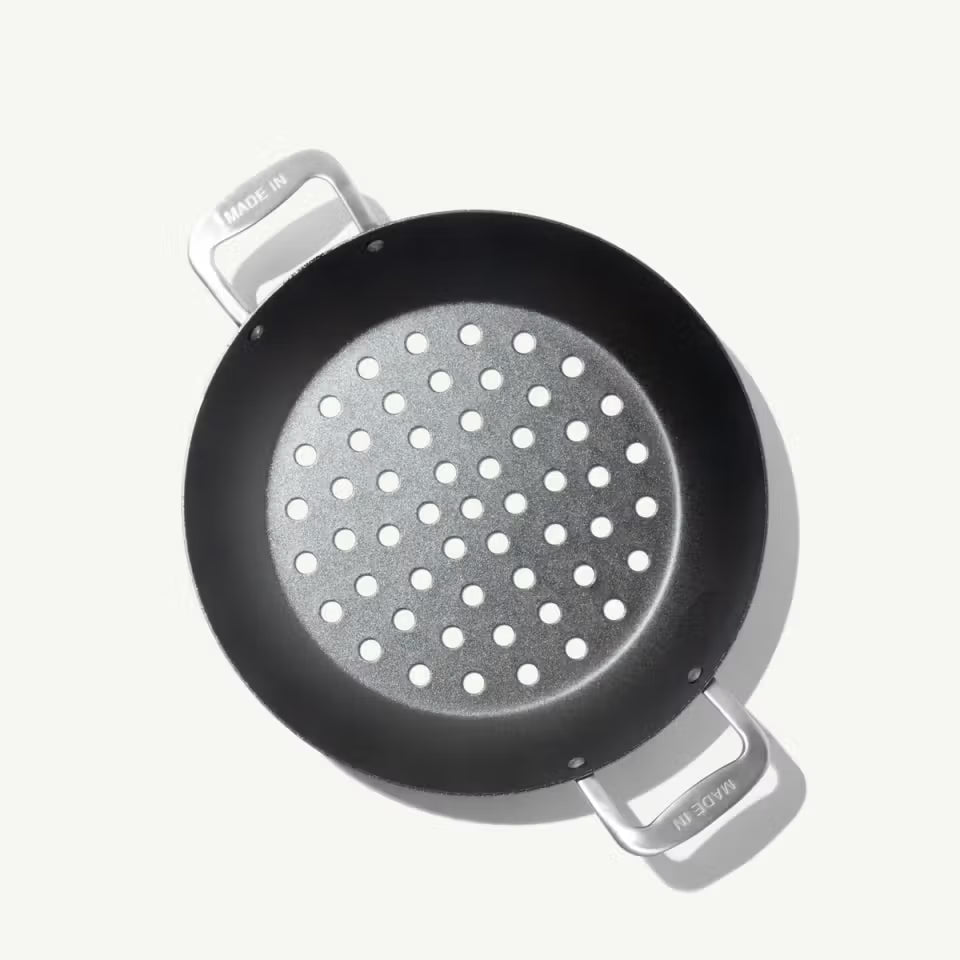 Made In 12” Carbon Steel Dual Handle Grill Frying Pan