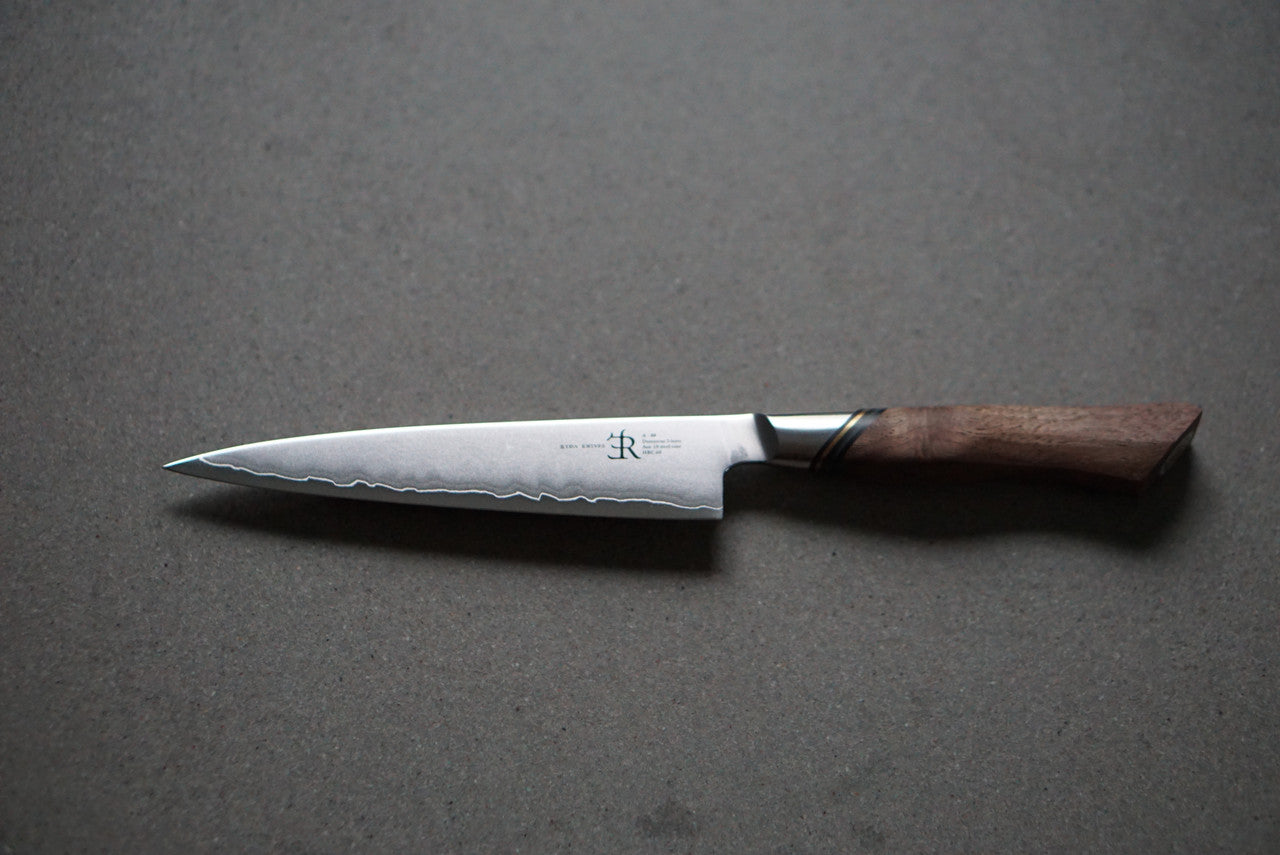 Ryda A-30 Sanmai Damascus 5 inch Utility Knife