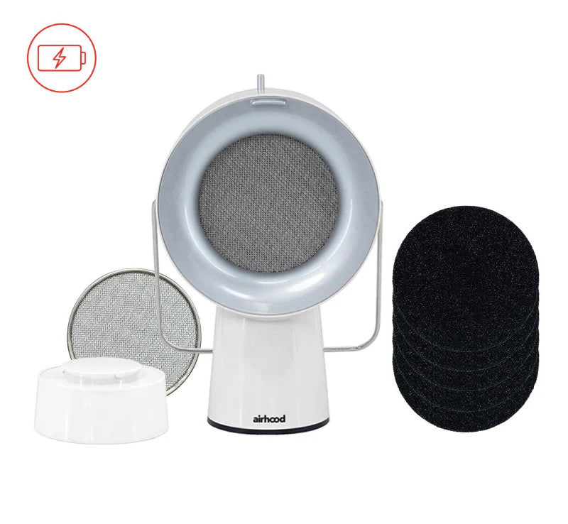AirHood Wireless Daily Trio - Portable Kitchen Air Cleaner