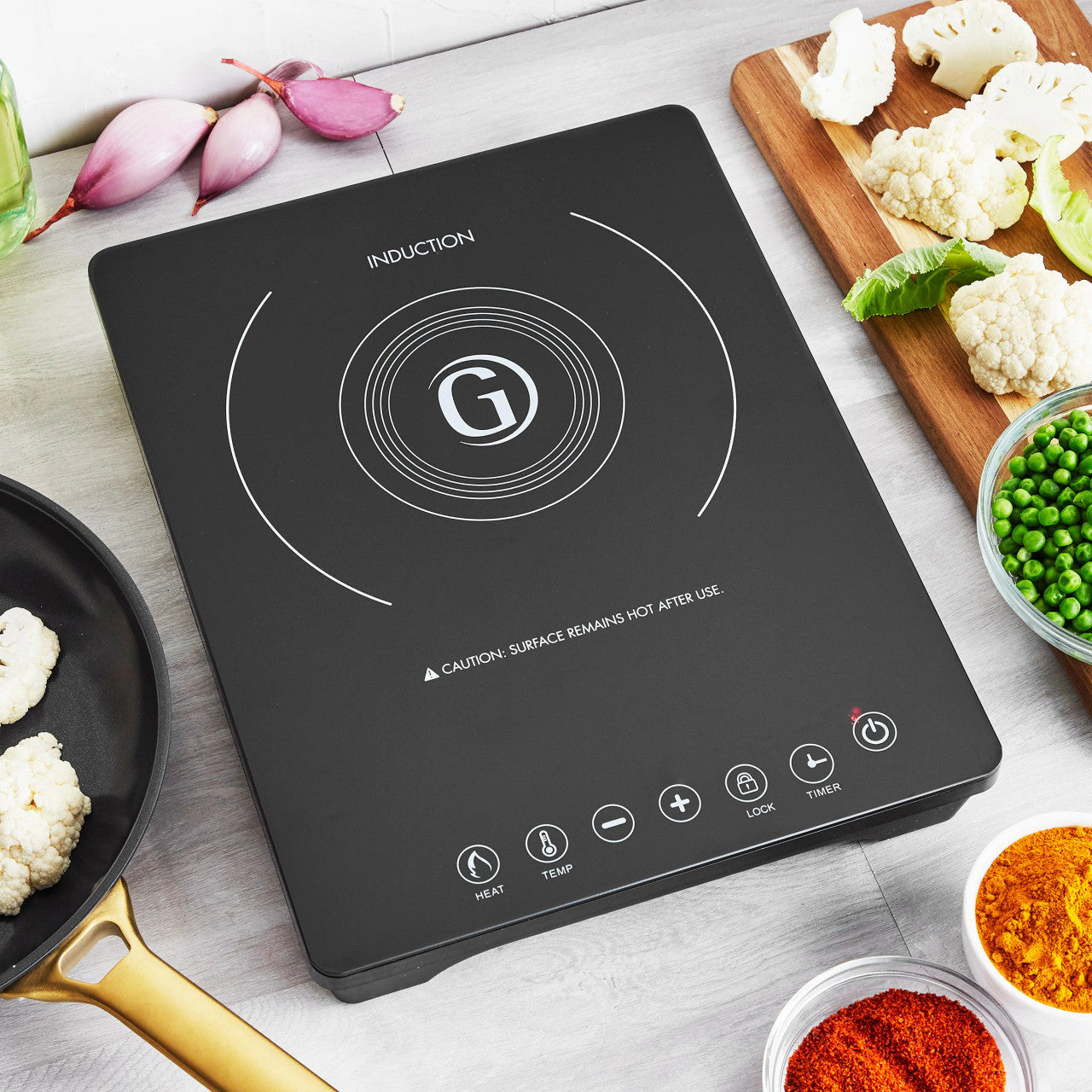 Greenpan Portable Induction Cooktop - Black