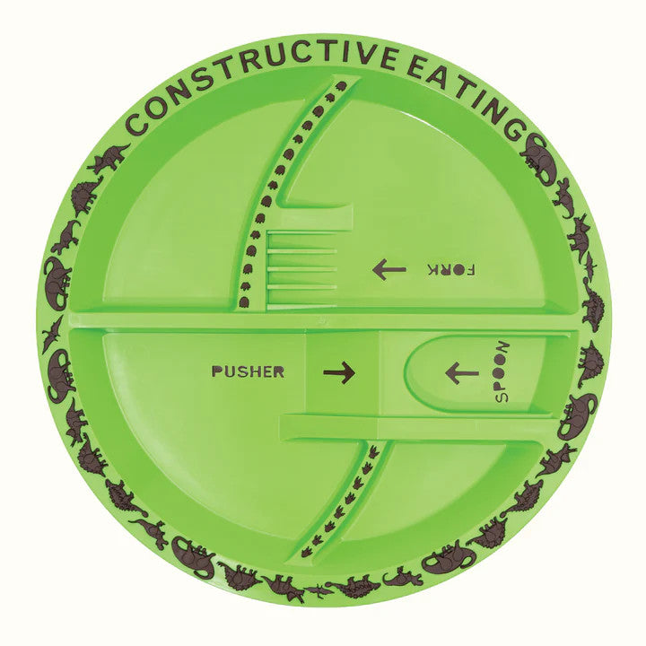 Constructive Eating Dino Plate