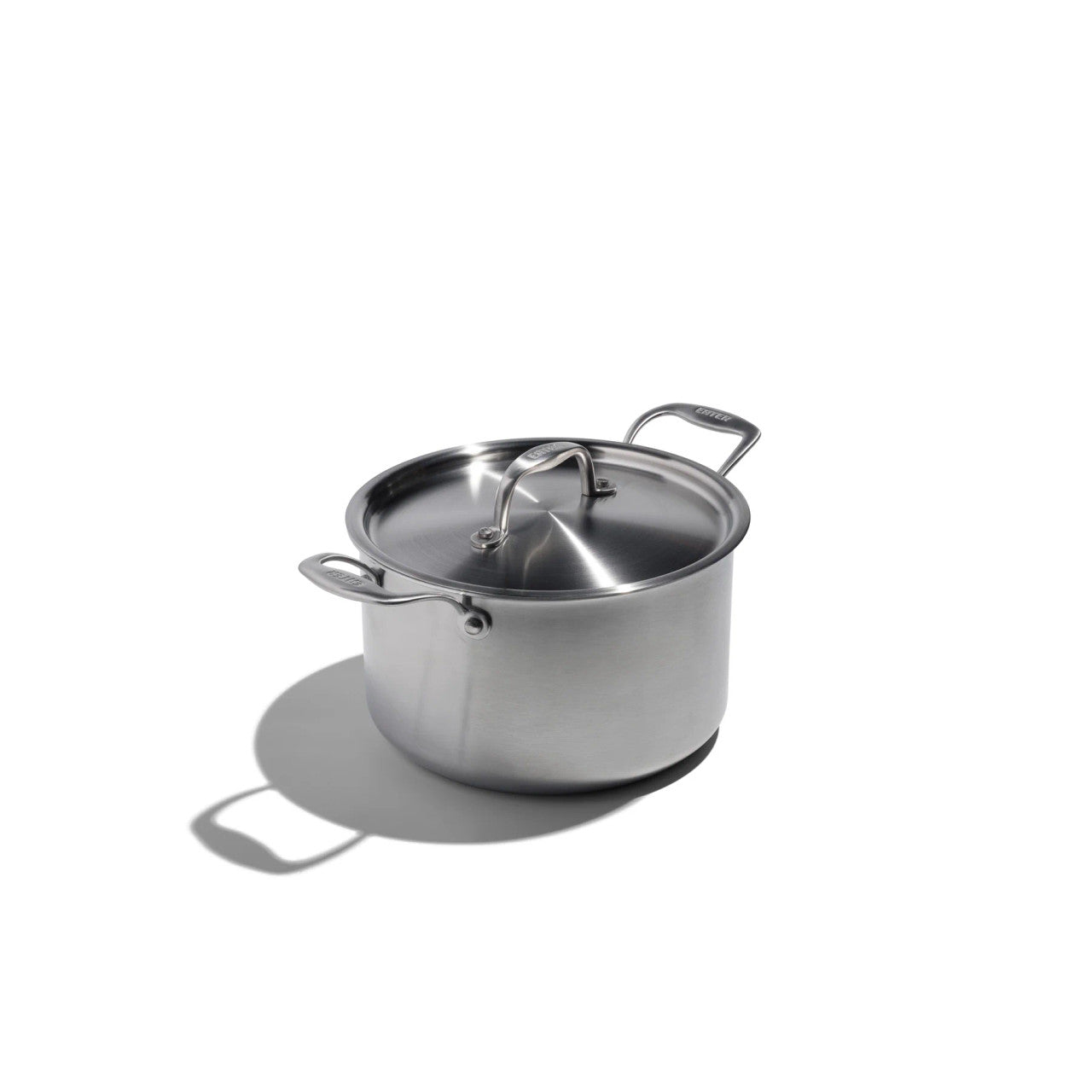 EATER + Heritage Steel 5 qt. Stainless Steel Sauce Pot with Lid