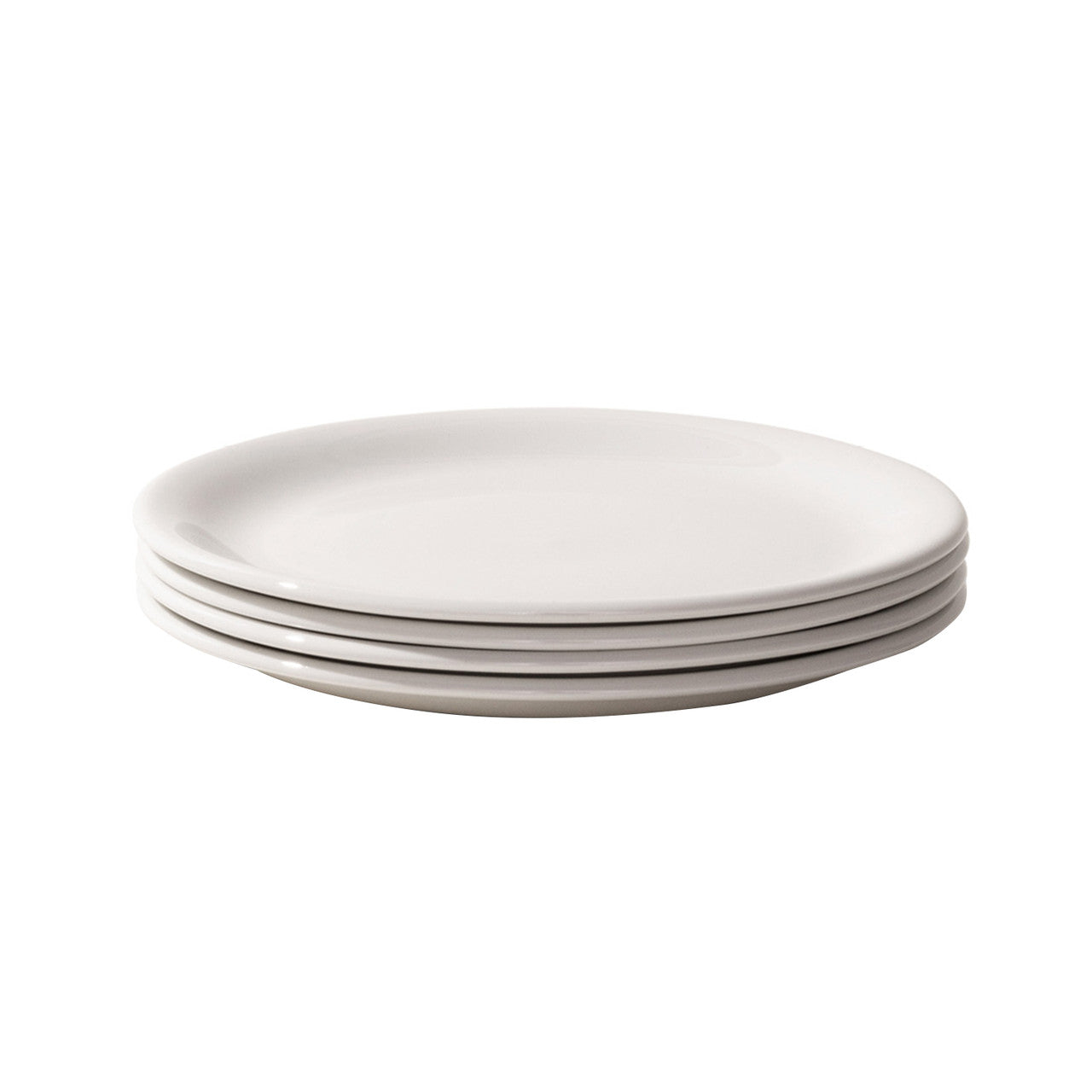 Made In 8 inch Appetizer Plates - Set of 4 - White