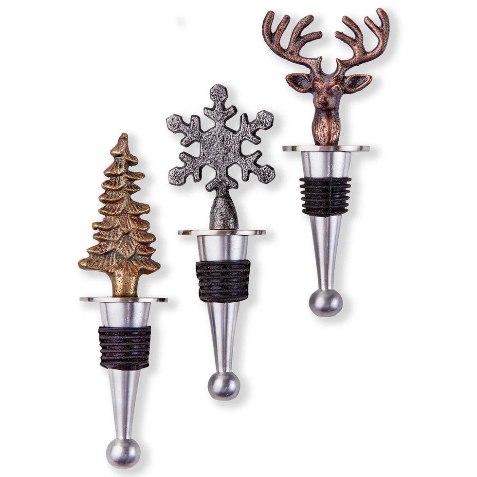 TAG Holiday Bottle Stopper - Sold Individually