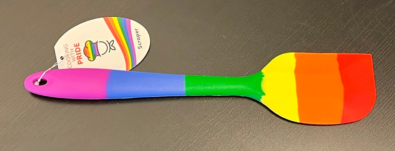 Harold Import Cooking with Pride Silicone Scraper