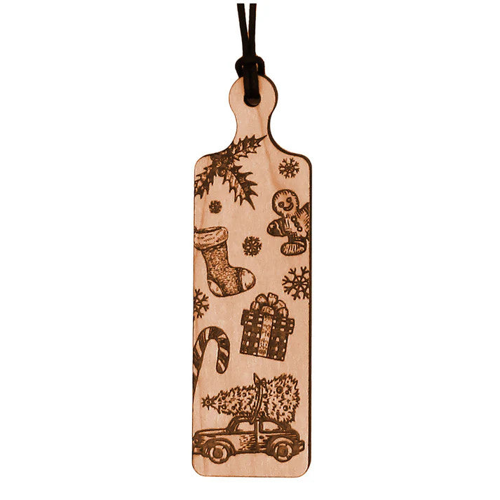 J.K. Adams Christmas Plank Ornament