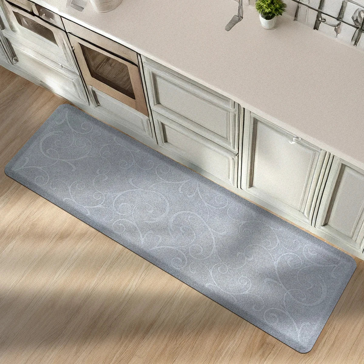 Wellness Mats Granite Collection Anti-Fatigue Mat - Beach, 6’ x 2’