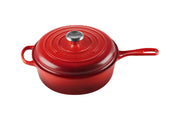 Le Creuset Signature Cast Iron 3.75 qt. Cassadou - Cerise