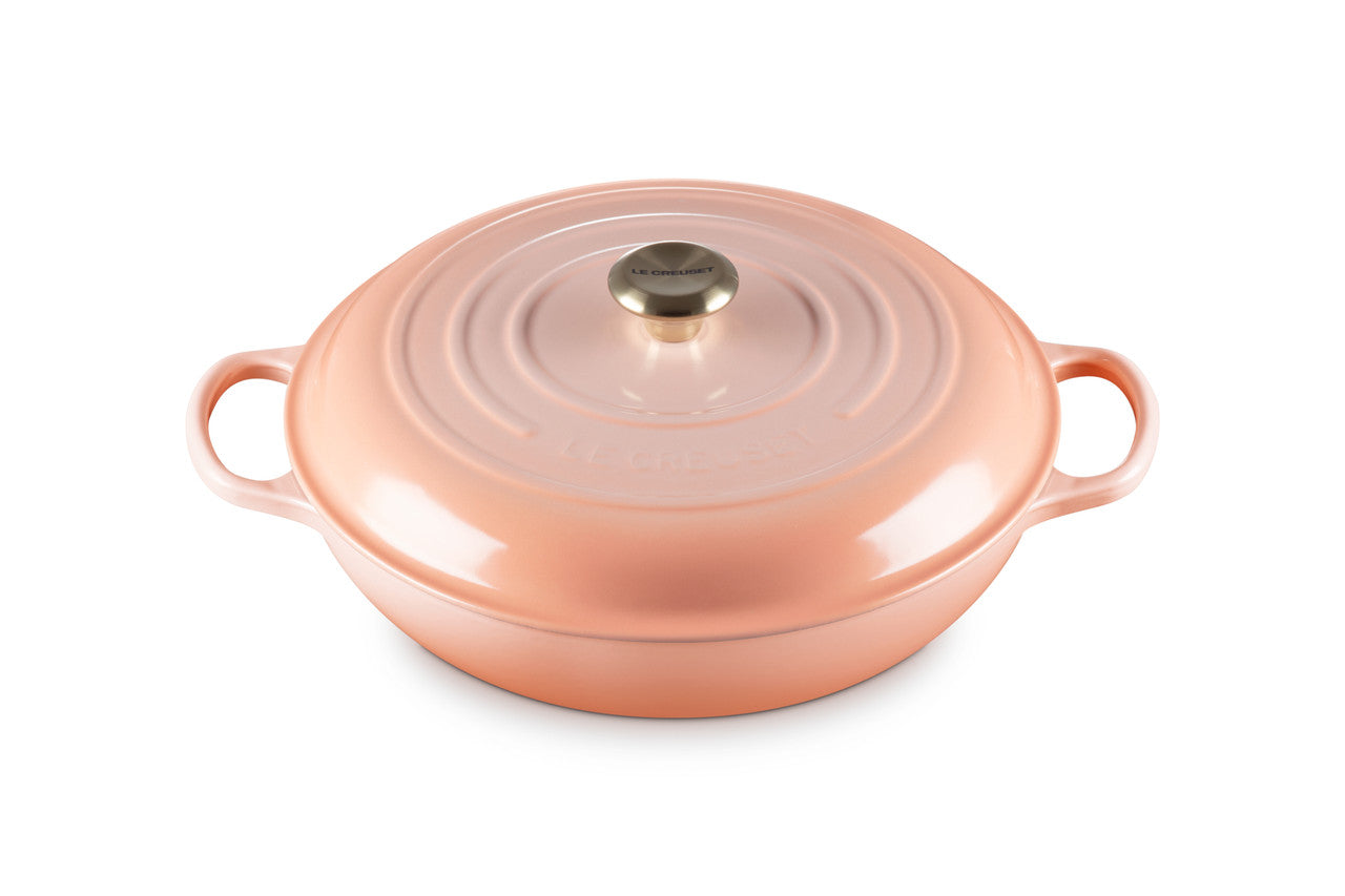 Le Creuset Signature Cast Iron Braisers - Peche