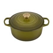 Le Creuset Signature Cast Iron 5.5 qt. Round Oven - Olive