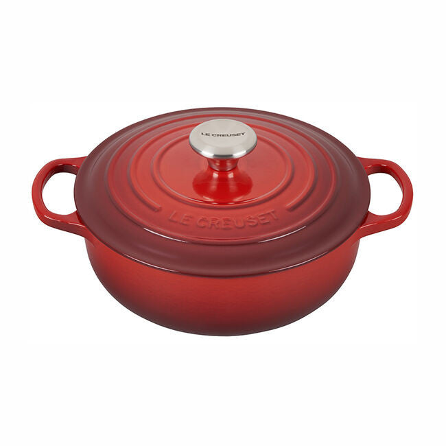 Le Creuset Signature Cast Iron 3.5 qt. Sauteuse - Cerise