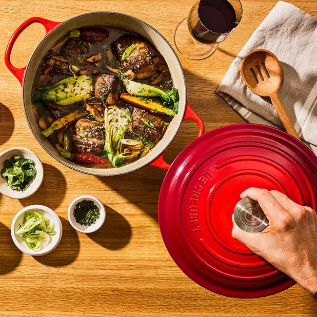 Le Creuset Signature Cast Iron Round Ovens - Cerise
