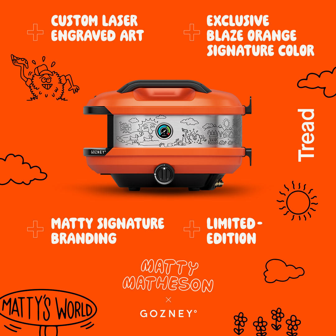 Matty Matheson x Gozney Limited Edition Tread Pizza Oven