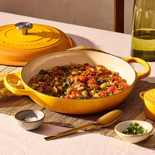 Le Creuset Signature Cast Iron 3.5 qt Braiser - Nectar