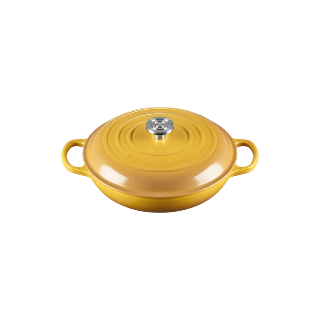 Le Creuset Signature Cast Iron 3.5 qt Braiser - Nectar