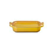 Le Creuset Heritage Rectangular Dish with Platter Lid - Nectar