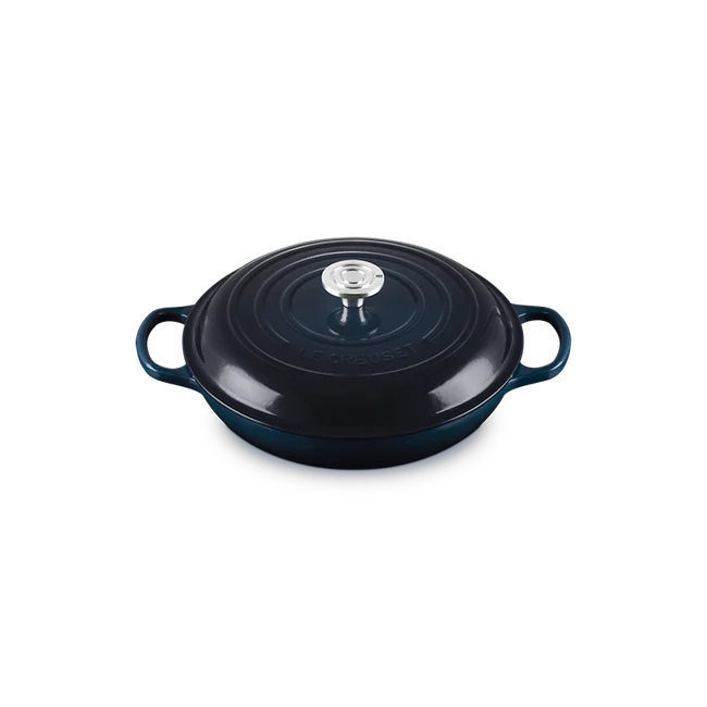 Le Creuset Signature Cast Iron Braisers - Nuit