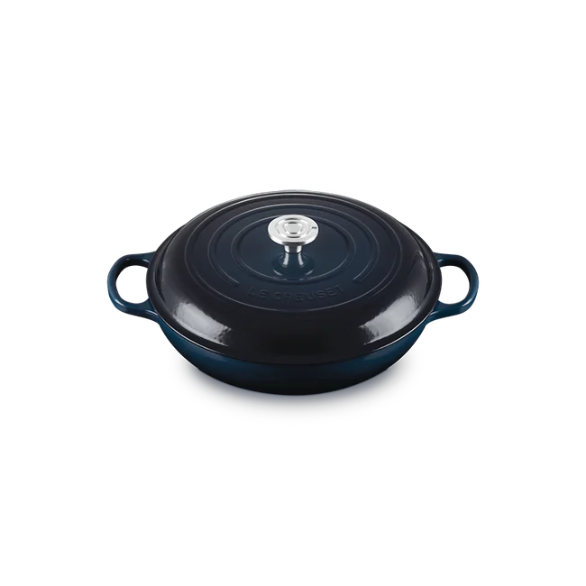 Le Creuset Signature Cast Iron Braisers - Nuit