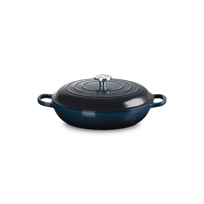 Le Creuset Signature Cast Iron Braisers - Nuit