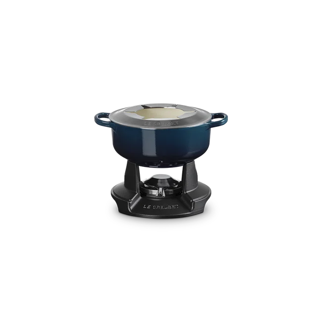 Le Creuset Alpine Signature Fondue Set - Nuit