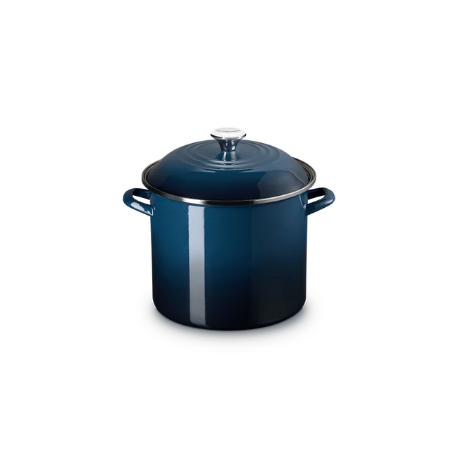 Le Creuset Enamel on Steel Stockpots with Stainless Steel Knob - Nuit