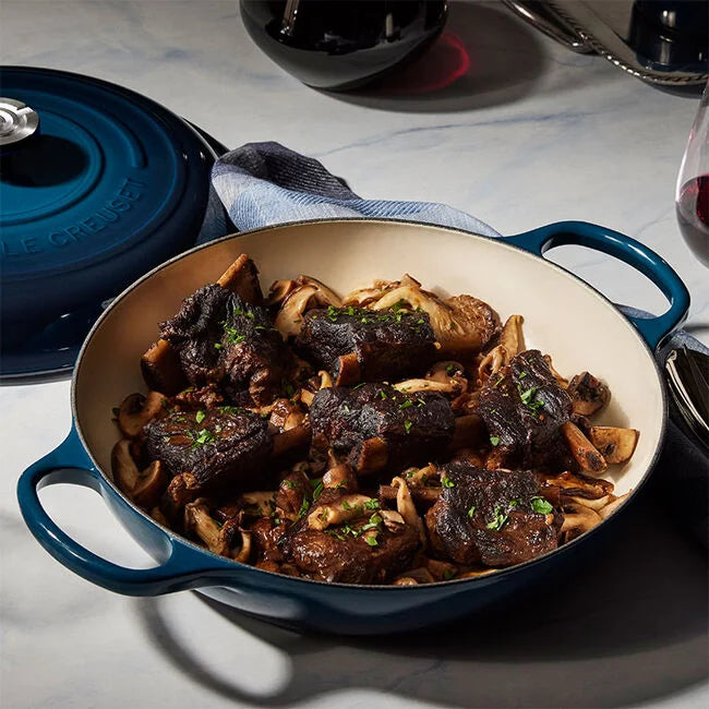 Le Creuset Signature Cast Iron Braisers - Nuit