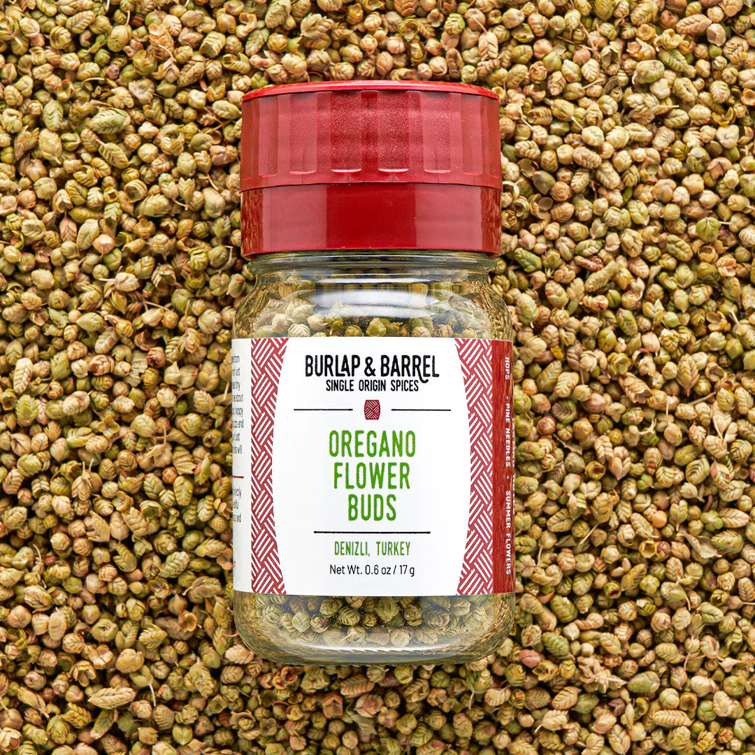 Burlap and Barrel Oregano Flower Buds