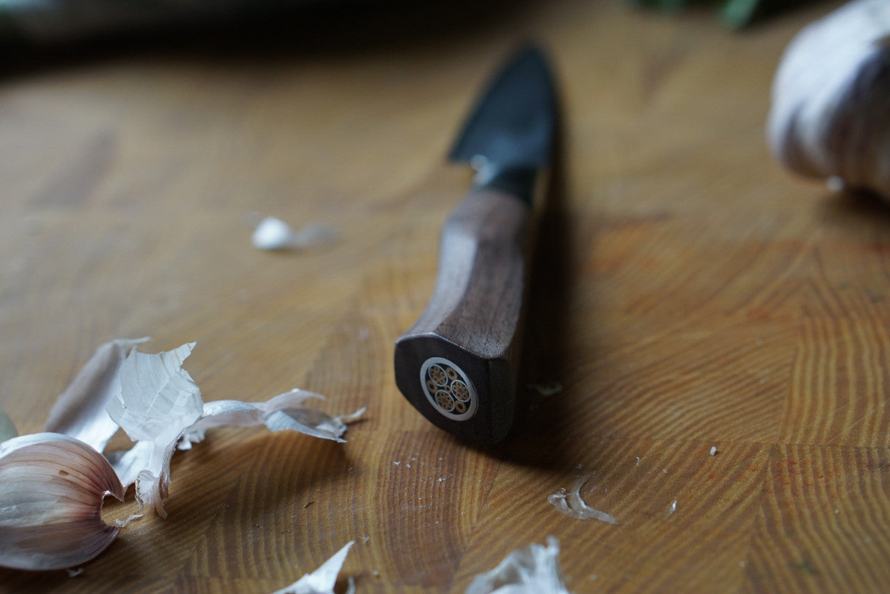 Ryda A-30 Sanmai Damascus 3.5 inch Paring Knife