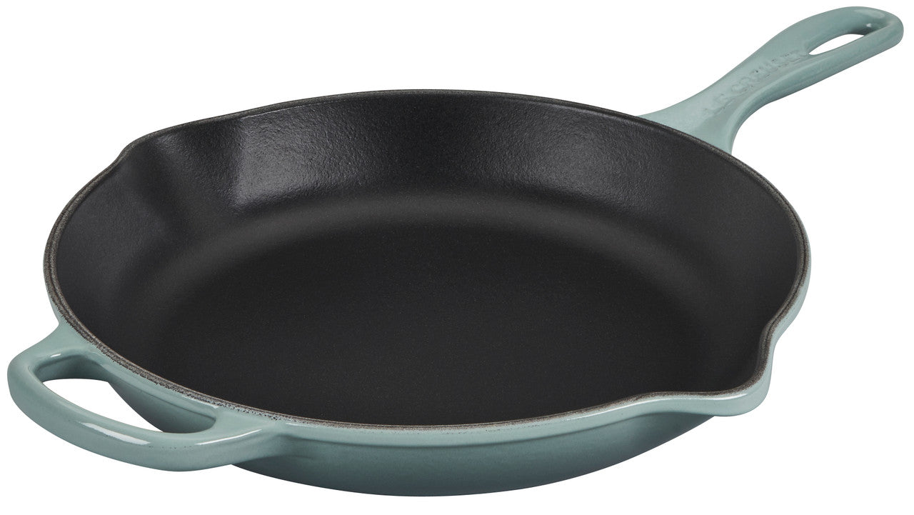 Le Creuset Signature Cast Iron 10.25 inch Skillet - Sea Salt