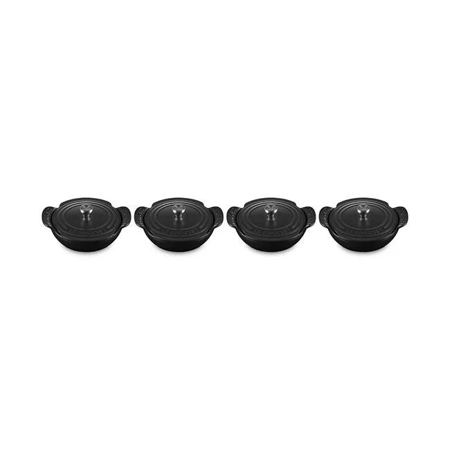 Le Creuset Gourmand Collection Mini Braisers with Lid - Set of 4