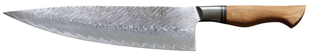 Ryda ST650 Damascus 10 inch Chef's Knife