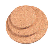 Natural Cork Trivets - Set of 3