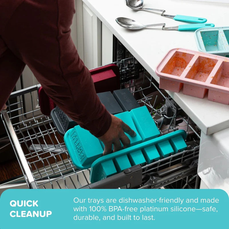Souper Cubes 1-Cup Tray - Cranberry