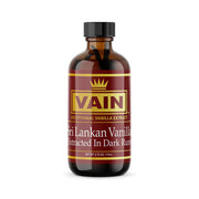 Vain Sri Lankan Vanilla Extracted in Dark Rum - 3.75 oz.