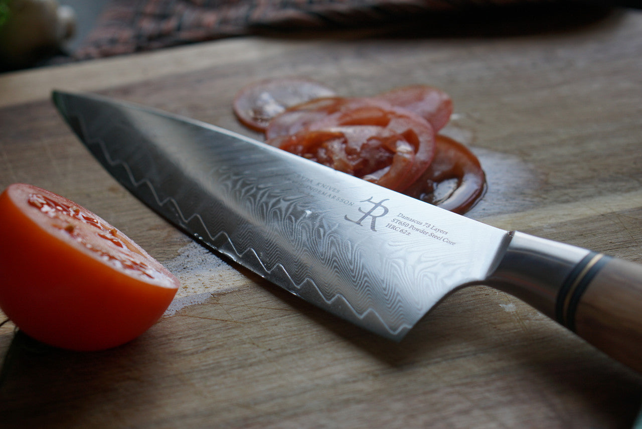 Ryda ST650 Damascus 8 inch Chef's Knife