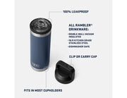 YETI 18 oz. Rambler Bottle with Chug Cap