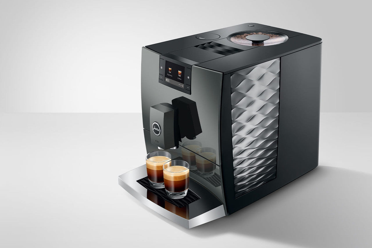 Jura C9 Automatic Coffee Machine - Piano Inox