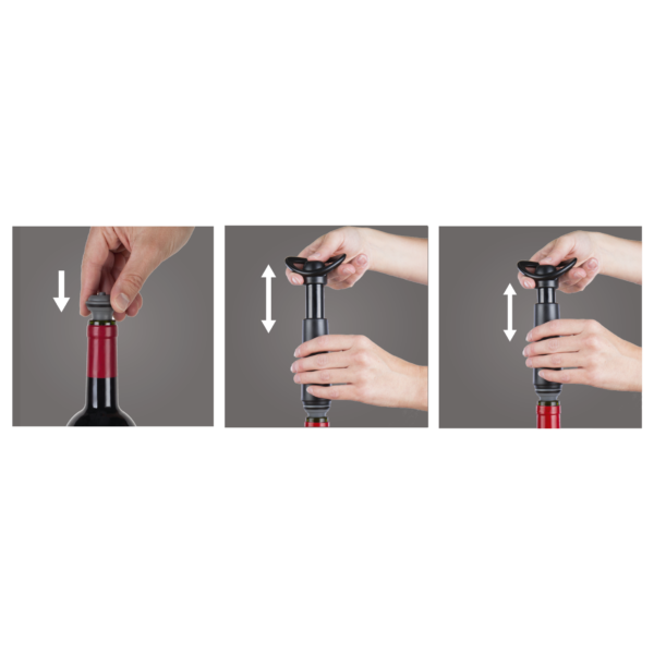 Vacu Vin Wine Stoppers - Set of 3