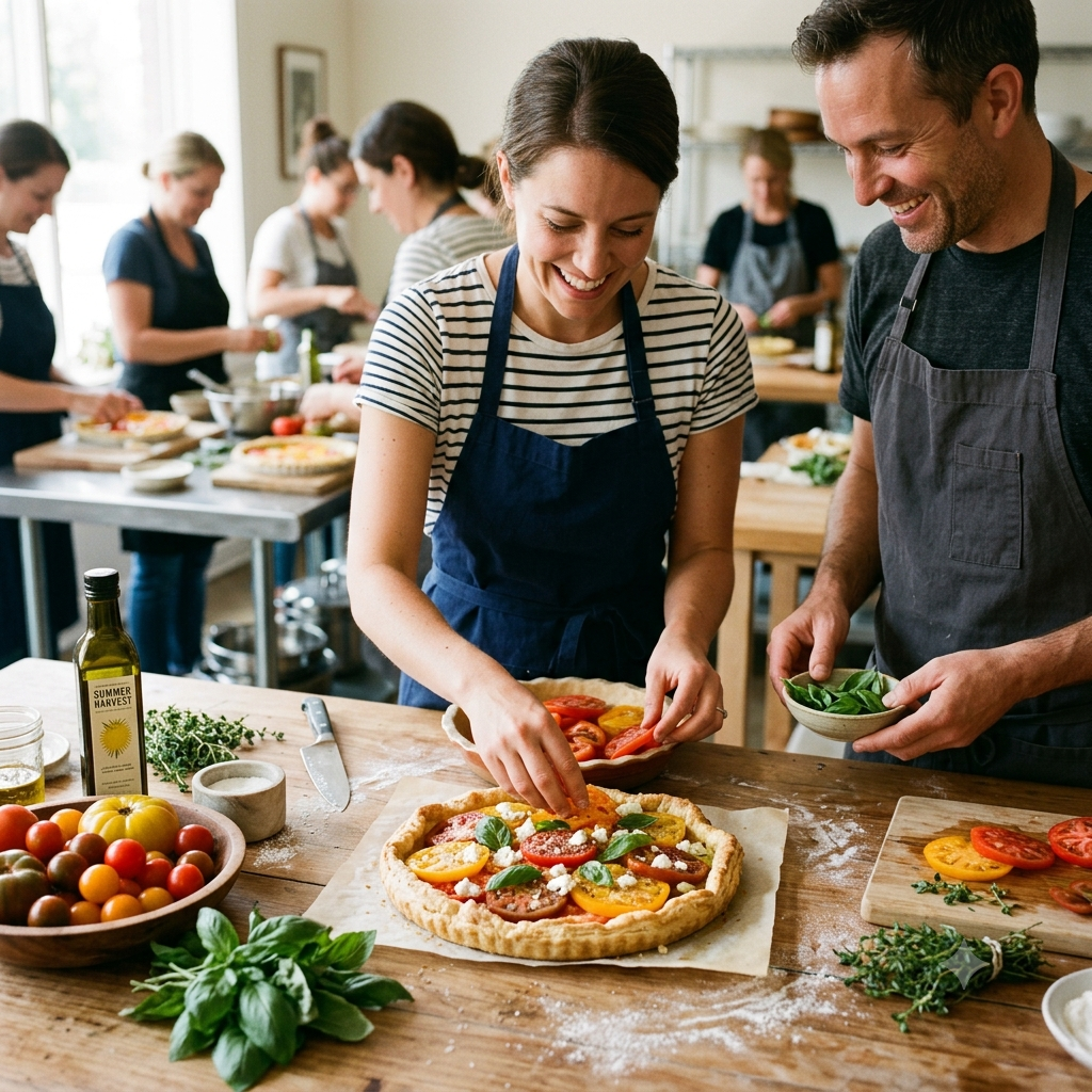 JUL 31 2026 6:30PM: Late Summer Tarts: Sweet and Savory Seasonal Baking- Hands On