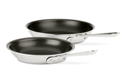 All-Clad D3 Nonstick 2 Piece 8 & 10 inch Fry Pan Set