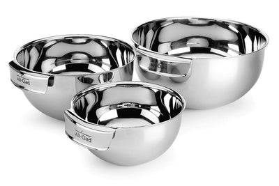 All-Clad Set of 3 Mixing Bowls