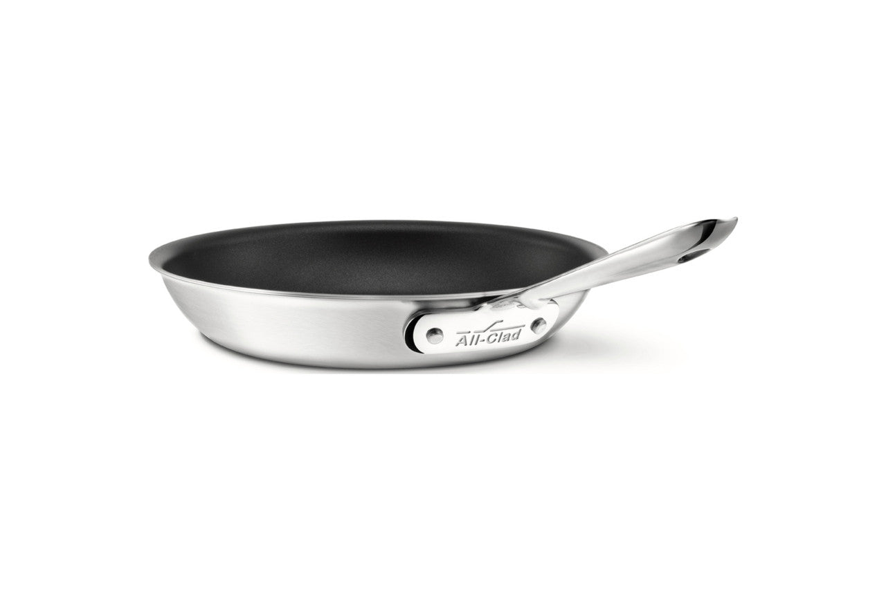 All-Clad D5 Brushed Stainless Nonstick Fry Pans