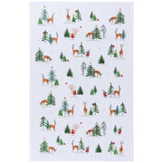 Now Designs Printed Dish Towel - Santa's Reindeer
