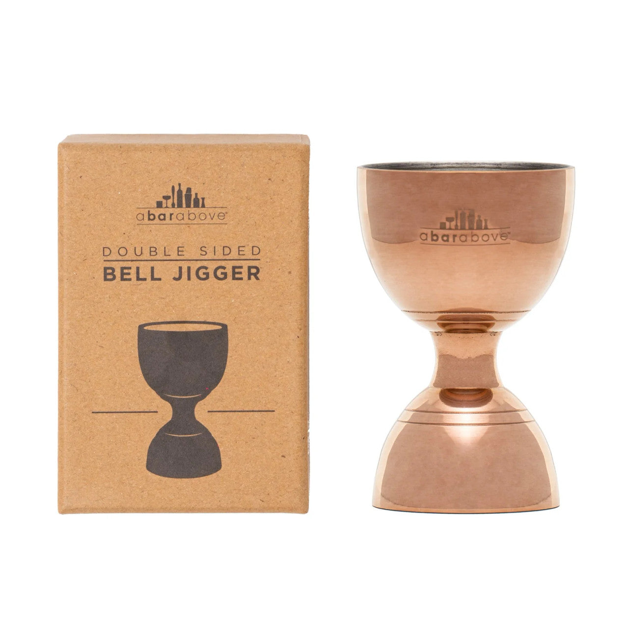 A Bar Above Bell Jigger - Antique Copper