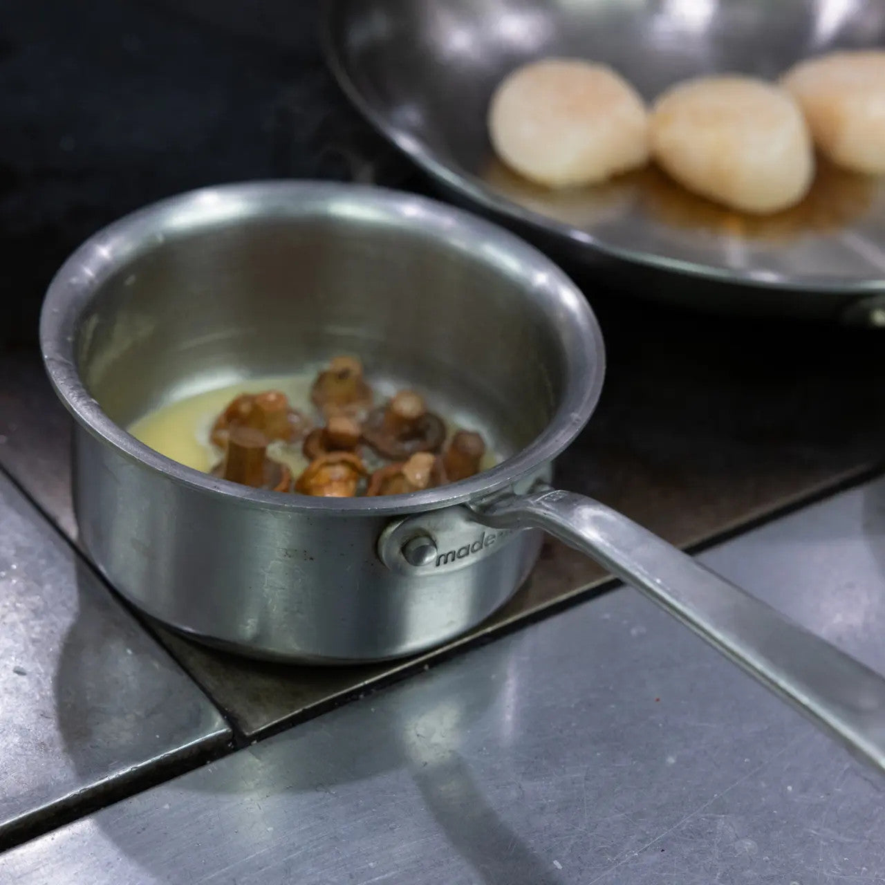 Made In Stainless Clad Butter Warmer 3/4 qt.
