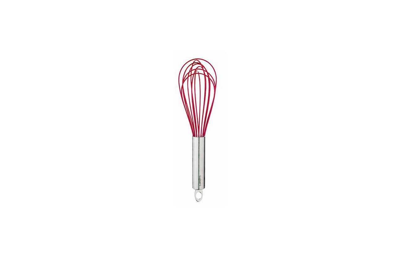Cuisipro 10 Inch Silicone Red Balloon Whisk