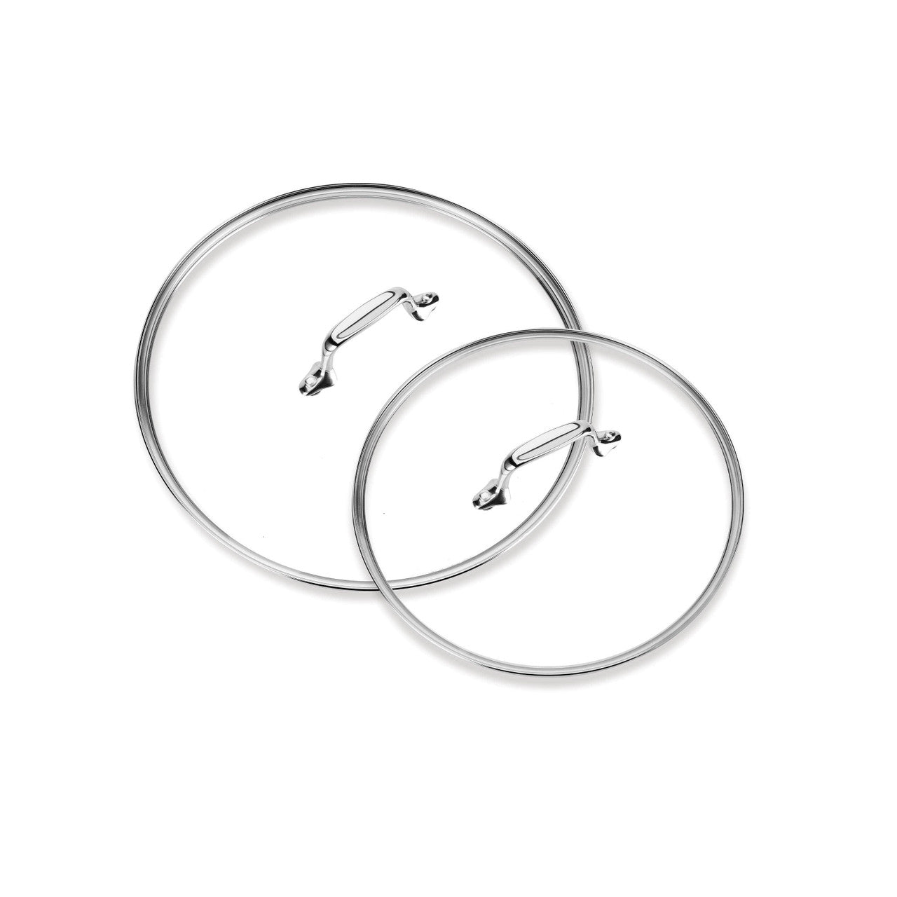All-Clad HA1 10 and 12 inch 2 Piece Glass Lid Set