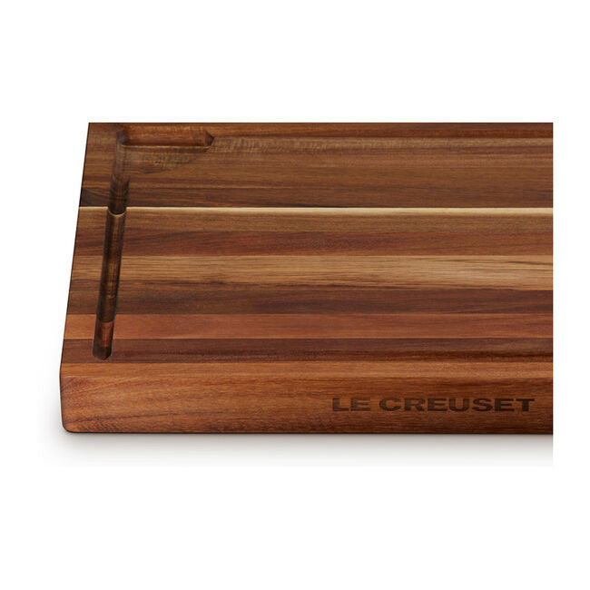Le Creuset Acacia Wood 20 x 14 inch Butcher Block