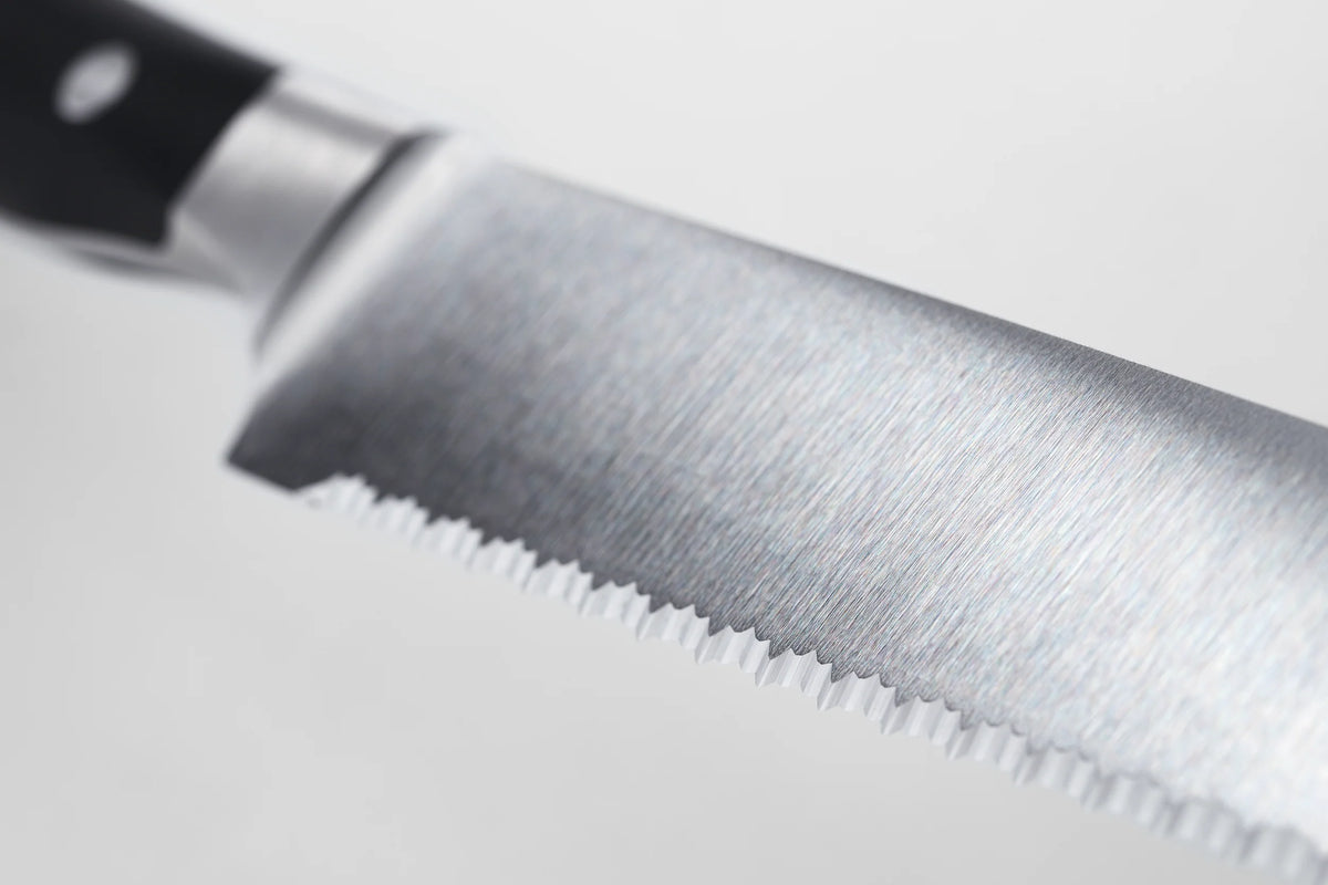 Wusthof Classic Ikon 9 inch Double Serrated Bread Knife