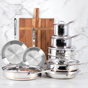 All-Clad Copper Core 15 Piece Cookware Set